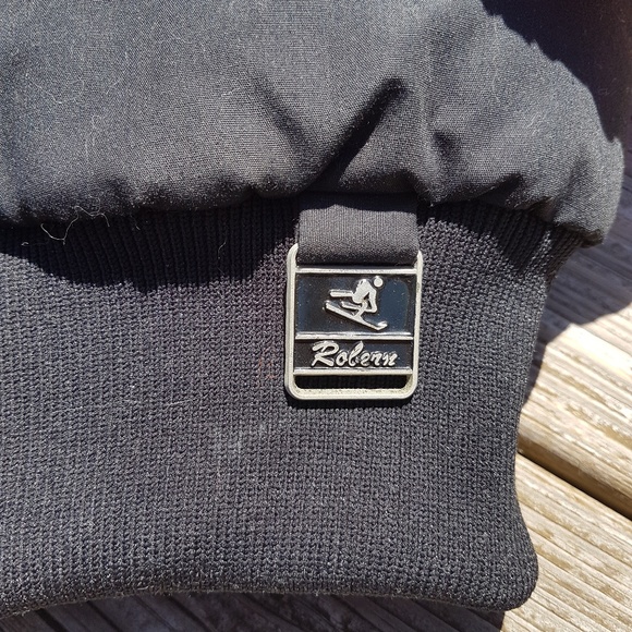 Vintage 80s Downhill Racer Ski Puffer Jacket M - Picture 3 of 6